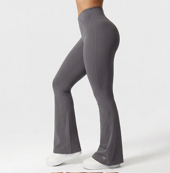 Womens Hip-Lifting Yoga Pants Flared