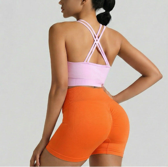 Women's  Butt Lifting Yoga Shorts High Waisted