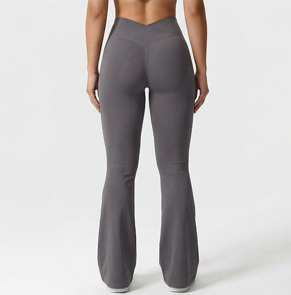 Womens Hip-Lifting Yoga Pants Flared