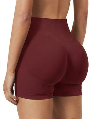 Womens High Waist Yoga Shorts