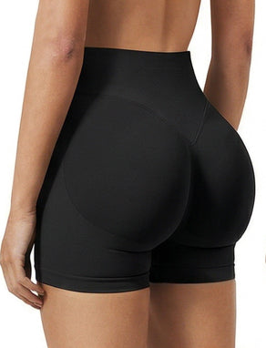 Womens High Waist Yoga Shorts